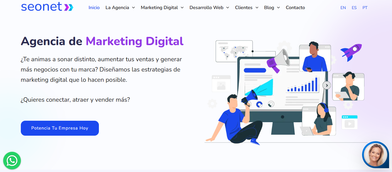 SEOnet Agencia Top 10 Marketing Digital en Uruguay