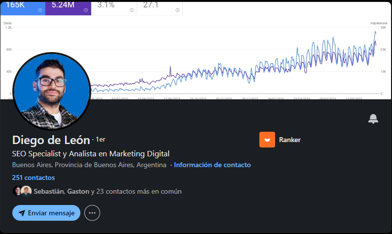 diego de leon consultor seo en uruguay