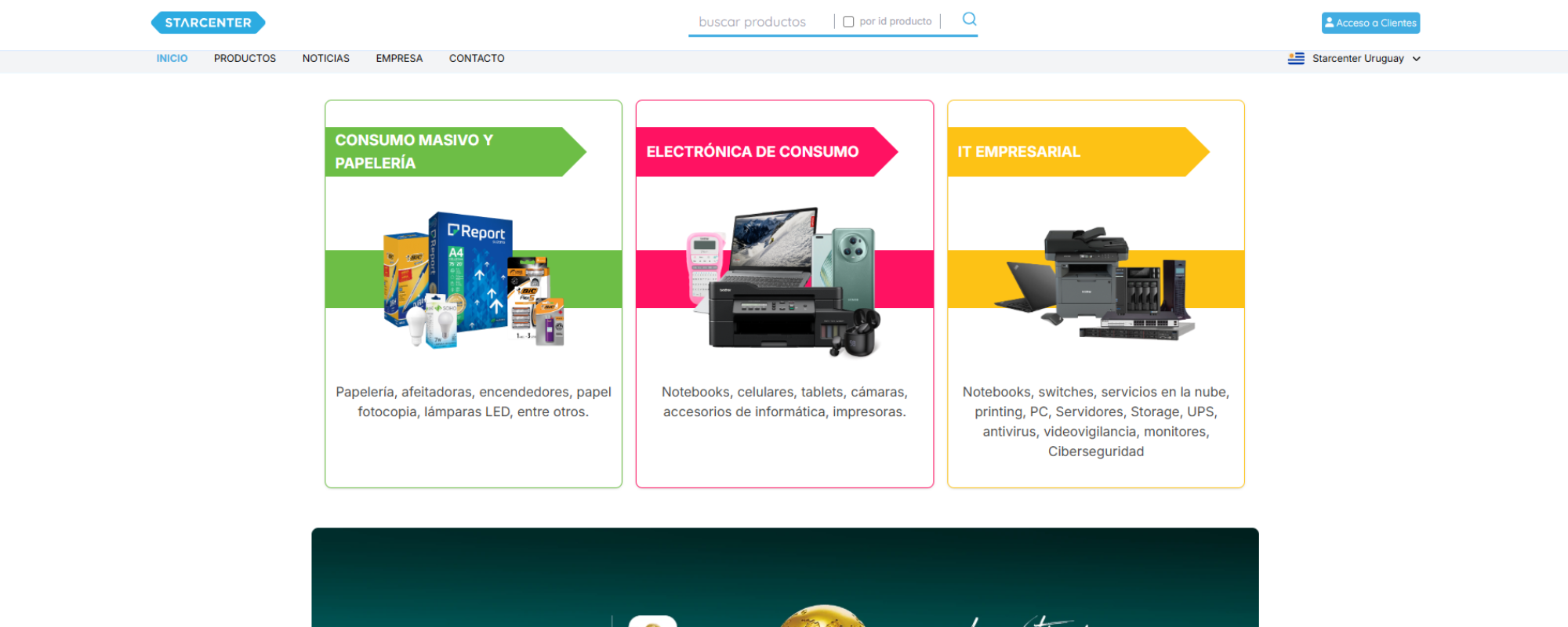 Importadores de Tecnología en Uruguay, Starcenter